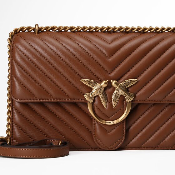 PINKO Love One Torba na ramię Skórzany 26.5 cm