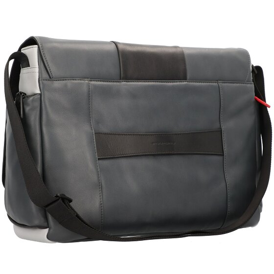 Piquadro Urban Messenger Leather 36 cm przegroda na laptopa