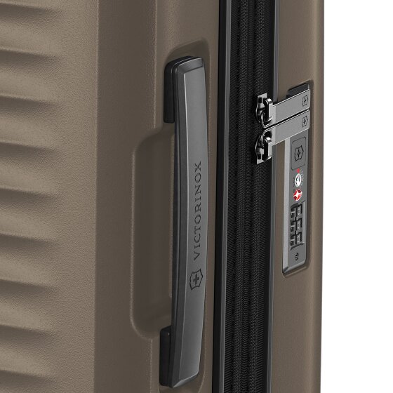 Victorinox Airox Advanced 4 kółka Walizka kabinowy S 55 cm Komora na laptopa z plisą rozprężną