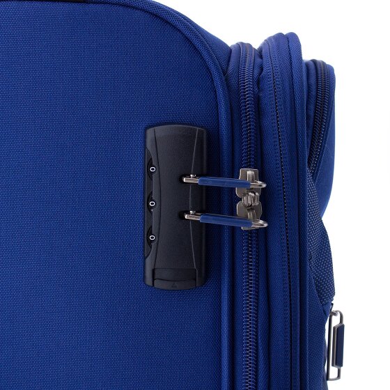 Gladiator 2000 4 kółka Walizka kabinowy 55 cm z plisą rozprężną