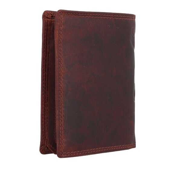 Jack Kinsky Monterey Portfel Ochrona RFID Skórzany 10.5 cm