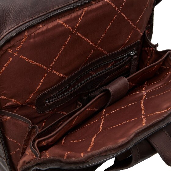 The Chesterfield Brand Liverpool Plecak Skórzany 45 cm Komora na laptopa