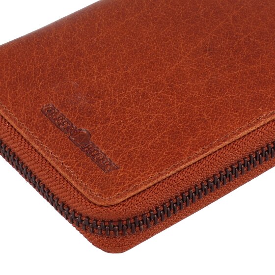Greenburry House of Norway Portfel Ochrona RFID Skórzany 10.5 cm