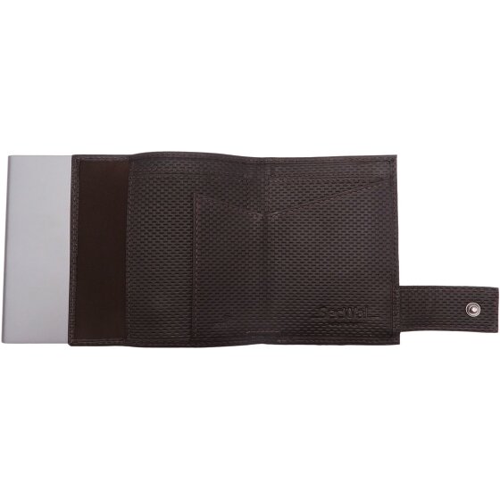 SecWal SecWal 1 portfel na karty kredytowe RFID skórzany 9 cm