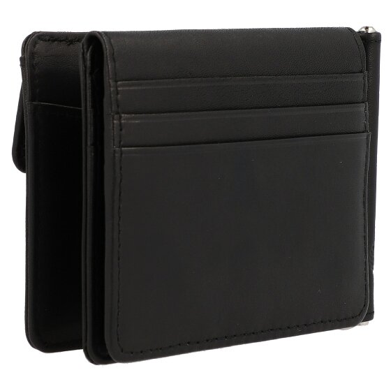 bugatti Primo Portfel skórzany 11 cm z klipsem na pieniądze