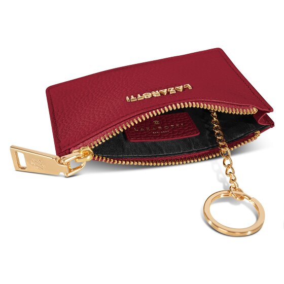Lazarotti Bologna Leather Portfel z kluczem Skórzany 11.5 cm