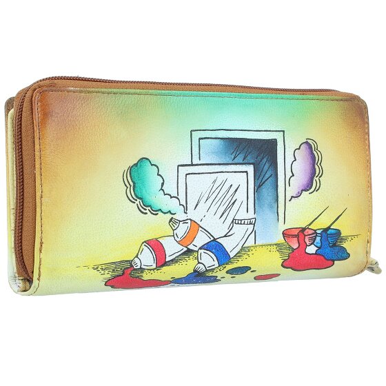 Greenland Nature Art+Craft Wallet RFID Leather 20 cm