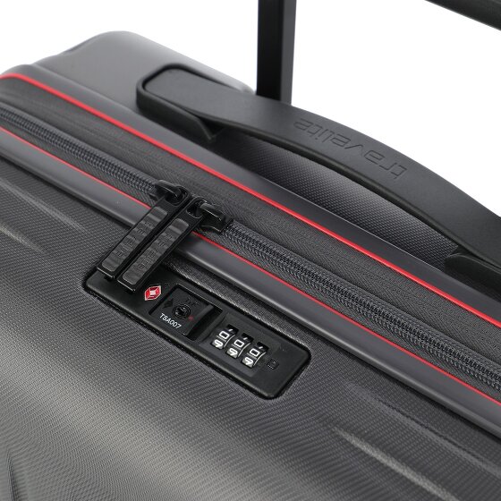 Travelite Dynamiic 4 kółka Zestaw walizek 3-części z plisą rozprężną