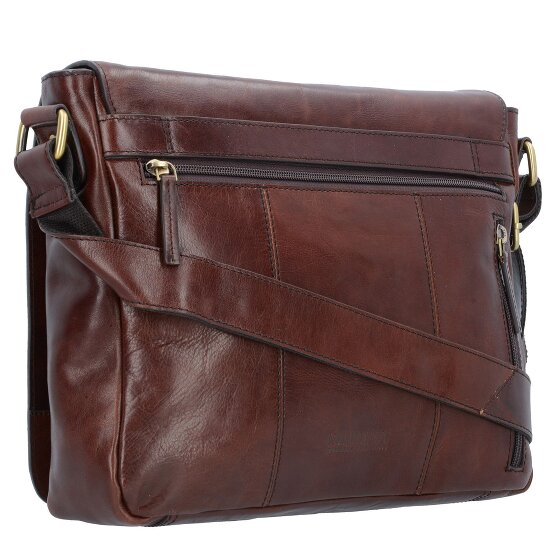 Leonhard Heyden Cambridge Messenger Leather 32 cm przegroda na laptopa