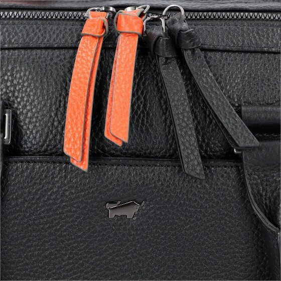 Braun Büffel Novara Teczka Skórzany 42 cm Komora na laptopa