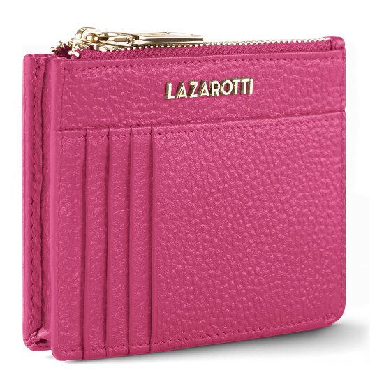 Lazarotti Skórzane etui na klucze Bologna Skórzane etui na klucze 11,5 cm z przegródką na przywieszkę powietrzną