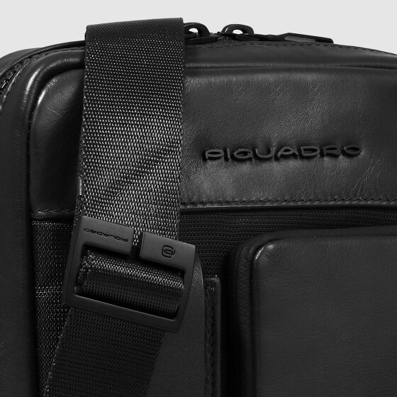 Piquadro Liko Mini Torba Torba na ramię Ochrona RFID Skóra 17 cm