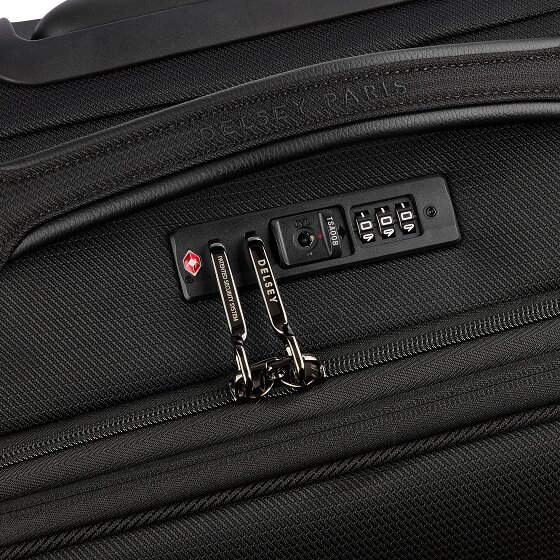 Delsey Paris Montmartre 3 4 kółka Walizka kabinowy 55 cm z plisą rozprężną