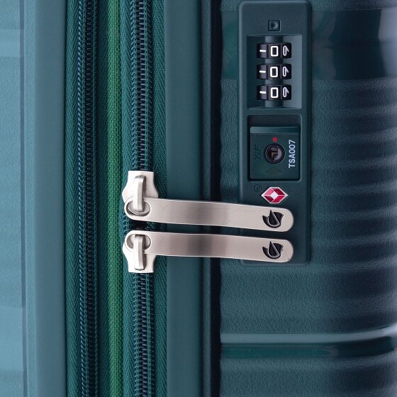 Gladiator 0800 4 kółka Walizka 55 cm z plisą rozprężną