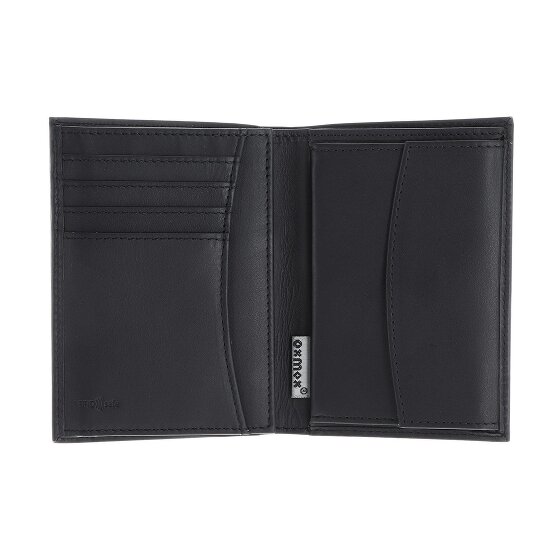 oxmox Leather Portfel Ochrona RFID Skóra 13 cm