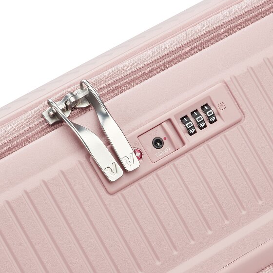 Roncato Arcade DLX 4 kółka Walizka kabinowy 55 cm Komora na laptopa z plisą rozprężną