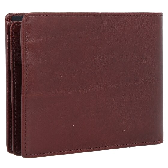 Esquire Toscana Portfel Ochrona RFID Skórzany 12 cm