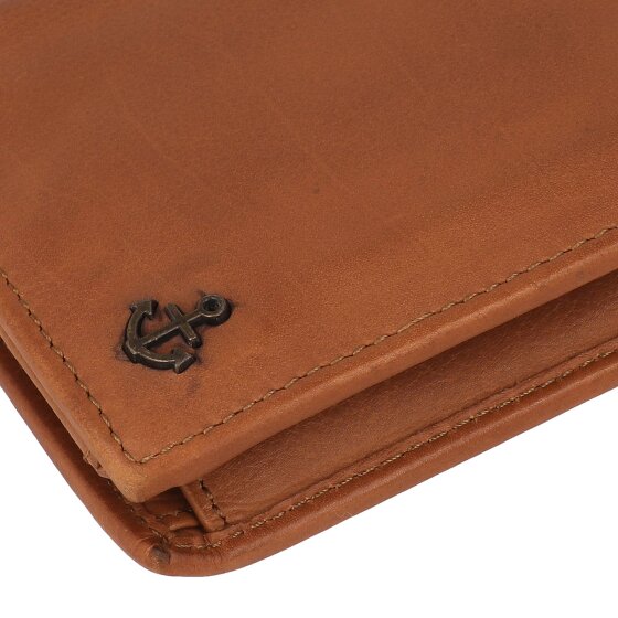 Harbour 2nd Magnus Portfel Ochrona RFID Skórzany 9.5 cm