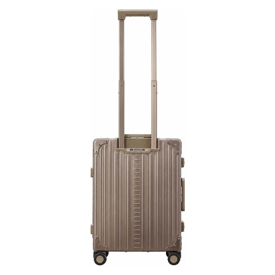 Aleon Walizka kabinowa Traveler Domestic z 4 kółkami, Aluminium, 55 cm