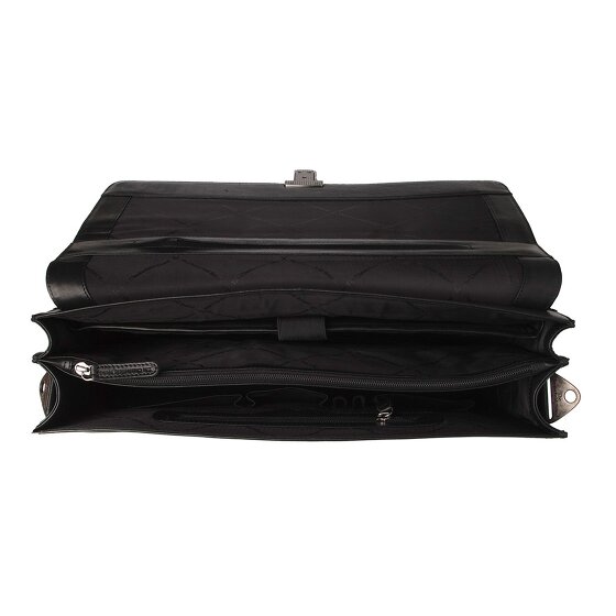 The Chesterfield Brand Salvatore Briefcase Messenger Skórzany 42 cm Komora na laptopa