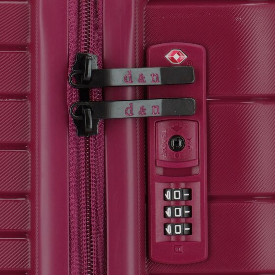 d&n Travel Line 4600 4 kółka Walizka kabinowy S 55 cm