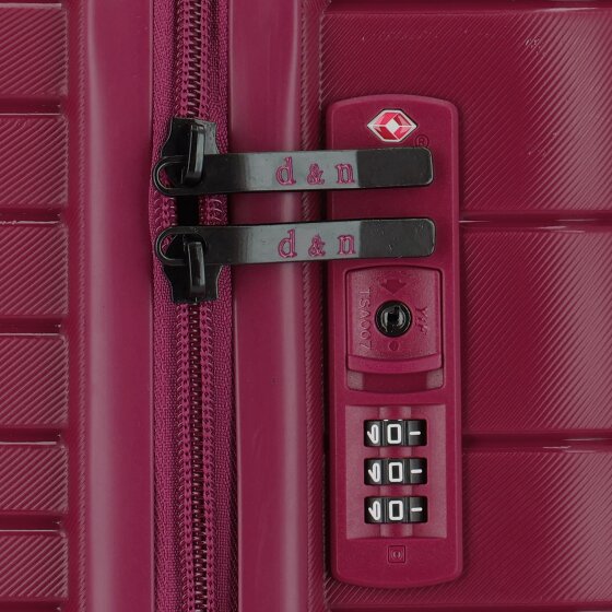 d&n Travel Line 4600 4 kółka Walizka kabinowy S 55 cm