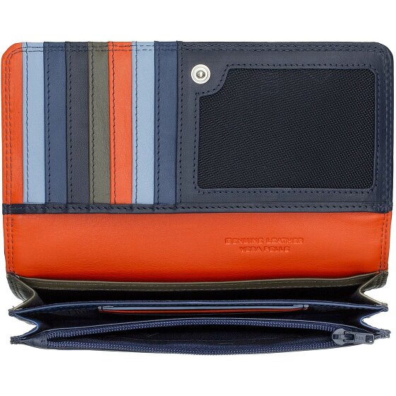 DuDu Canarie Portfel Ochrona RFID Skóra 17.5 cm