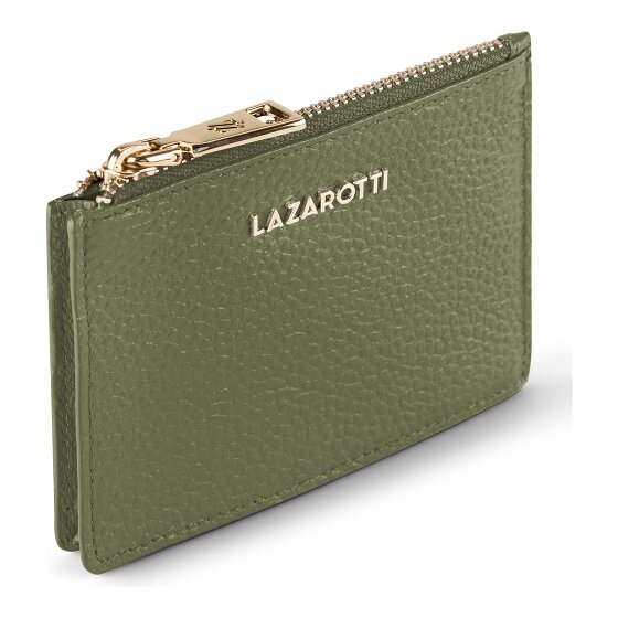 Lazarotti Bologna Leather Portfel z kluczem Skórzany 11.5 cm
