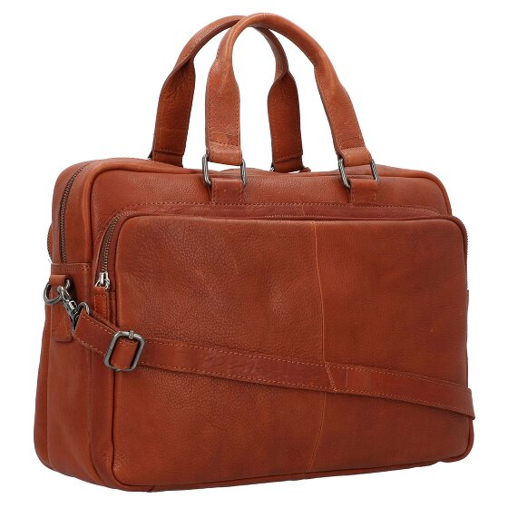 Burkely Antique Avery Briefcase Leather 40 cm Komora na laptopa