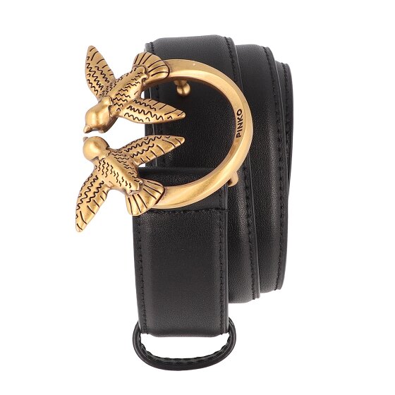 PINKO Love Berry Pas Skórzany