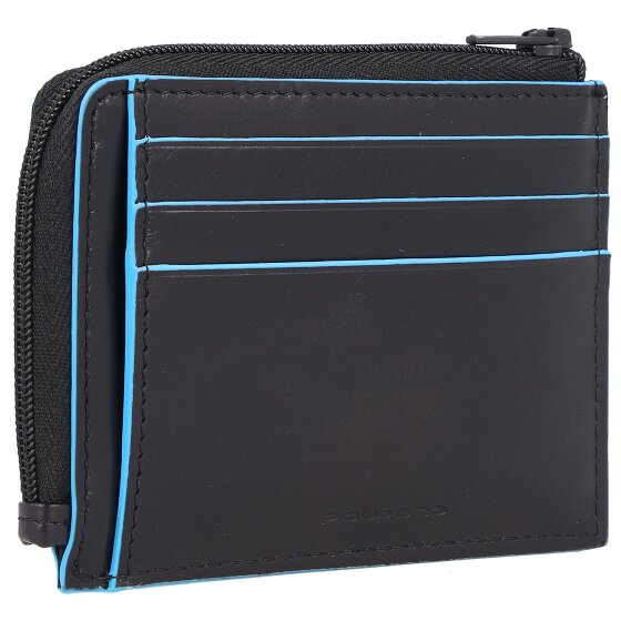 Piquadro Blue Square Credit Card Case RFID Leather 11 cm