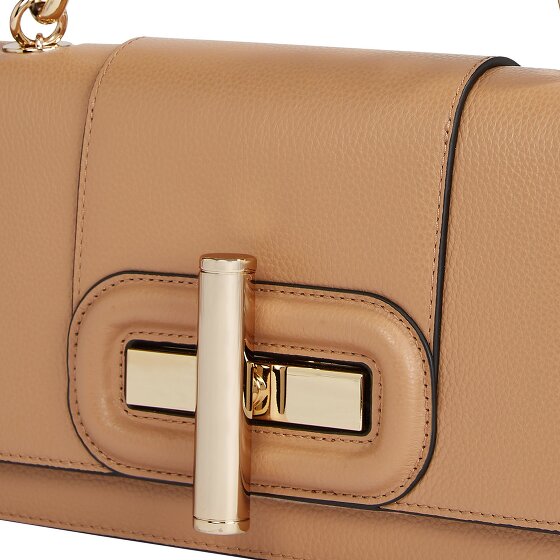 Tommy Hilfiger Turnlock Torba na ramię Skórzany 28 cm