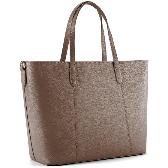 Lazarotti Skórzana Shopper Bag z Bolonii, torba na ramię, skóra, 31 cm