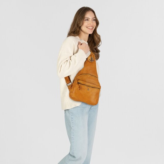 Harbour 2nd Skórzana torba na ramię Merlin 38 cm