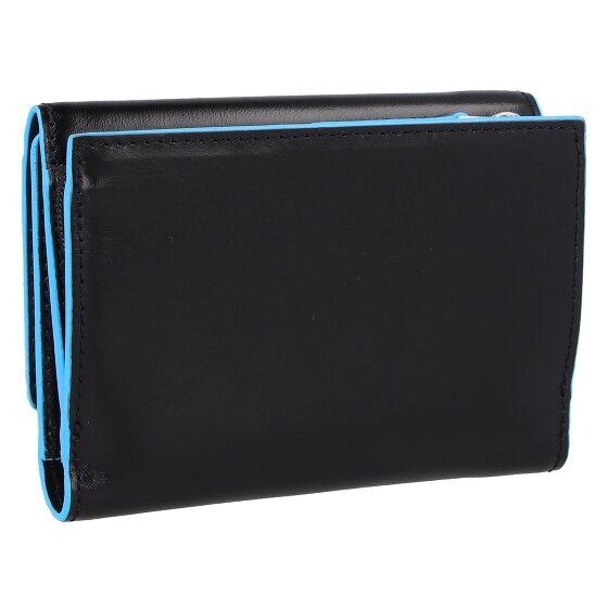 Piquadro Blue Square Wallet RFID Leather 12 cm