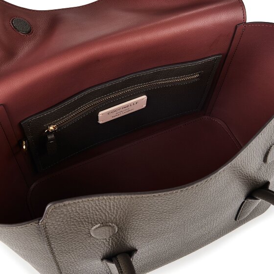 Coccinelle Double Beat Torba na ramię Skóra 31 cm