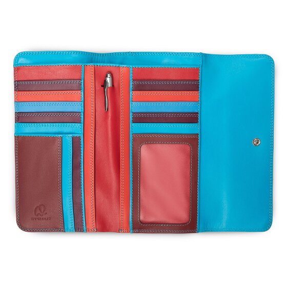 Mywalit Tri-fold Zip Wallet Leather Wallet 17 cm