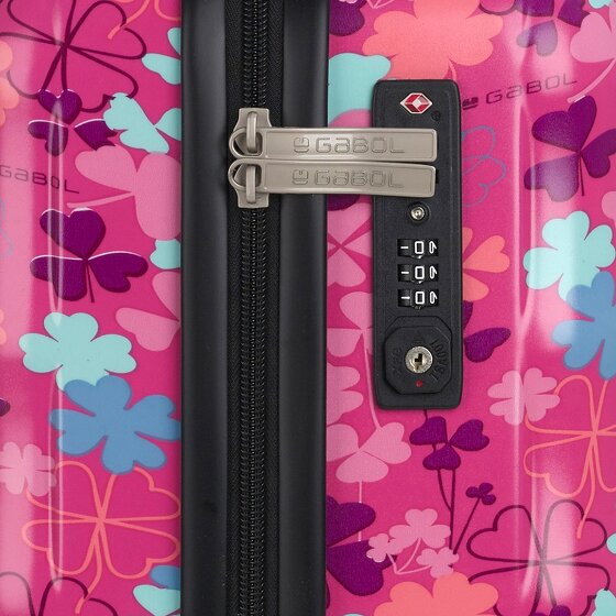 Gabol Clover 4 kółka Walizka kabinowy 55 cm