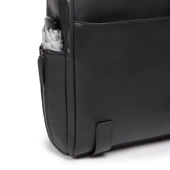 Piquadro Modus Special Plecak Skóra 40 cm Komora na laptopa
