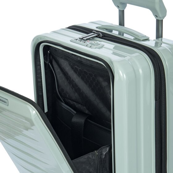 Porsche Design Roadster 4 kółka Walizka kabinowy S 55 cm Komora na laptopa z plisą rozprężną