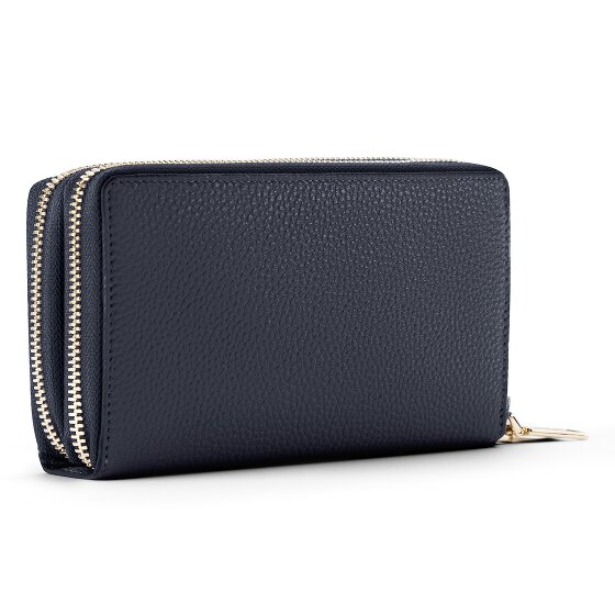 Lazarotti Bologna Leather XL Double Zip-Around Wallet RFID Leather 20 cm
