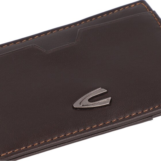 camel active Vegas Etui na karty kredytowe Ochrona RFID Skórzany 10.5 cm