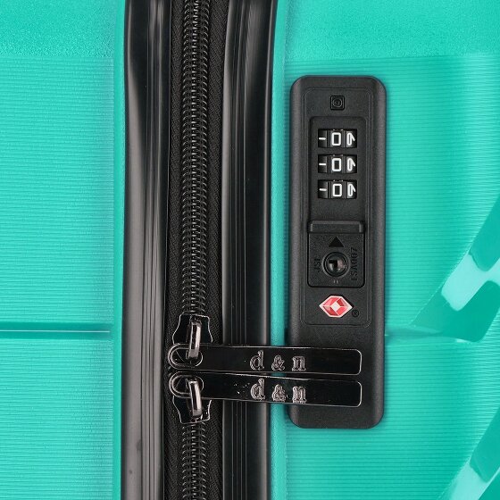 d&n Travel Line 4100 4 kółka Walizka kabinowy S 53 cm