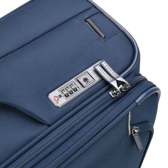 Roncato Gateway 4 kółka Walizka kabinowy S 55 cm z plisą rozprężną
