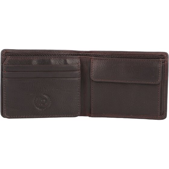 bugatti Tkany portfel skórzany 11 cm