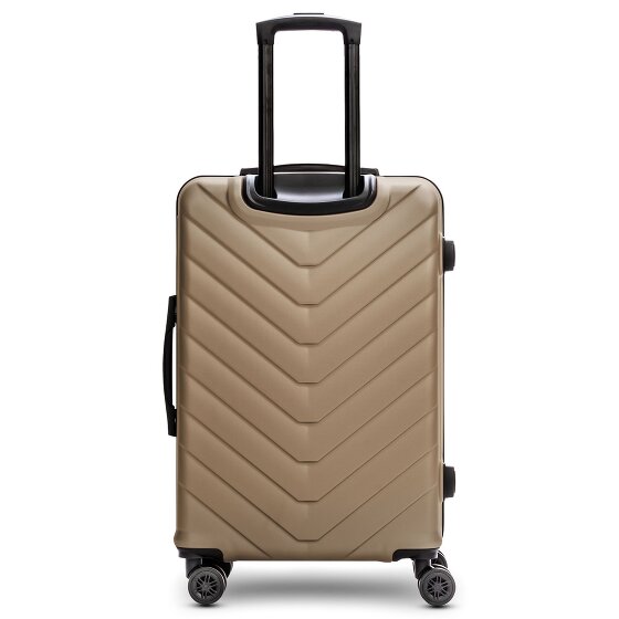 Redolz Essentials 07 3-SET 4 kółka Zestaw walizek 3-części