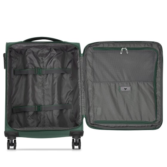 Roncato Jazz 4.0 4 kółka Walizka kabinowy S 55 cm z plisą rozprężną