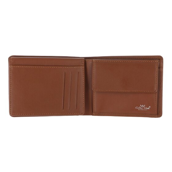 Golden Head Polo Portfel Ochrona RFID Skóra 12 cm