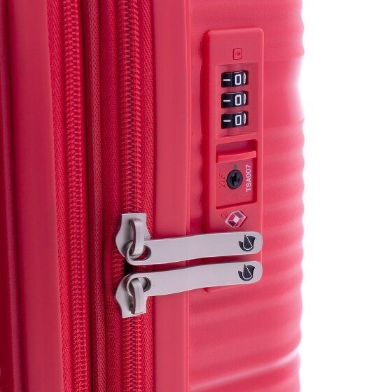 Gladiator 0800 4 kółka Walizka 55 cm z plisą rozprężną