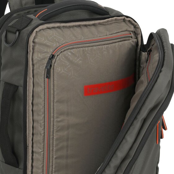 Travelite Crosslite Torba lotnicza 40 cm Komora na laptopa z plisą rozprężną